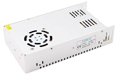 Alimentatore 12V AC DC 12V 1A 3A 5A 10A 15A 20A AC DC Adattatore da 220 a 12v Fonte di alimentazione 500w 220v 12v 25A Led trasformatore (Size : 12V 30A 360W)