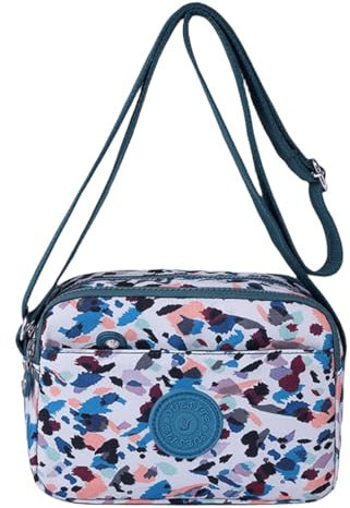 FAVORTALK Damen Umhängetasche Handytasche zum Umhängen mit Geldbörse Kartenfächer Wasserdicht Crossbody Tasche Geschenke für Frauen zum Geburtstag Weihnachten DJB00214