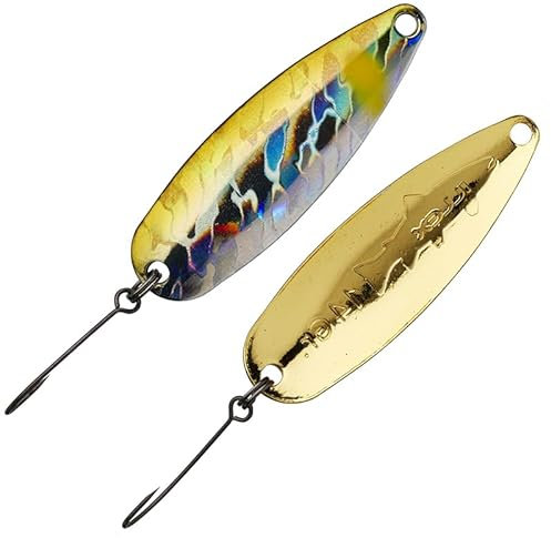 Illex Cuiller Ondulante Native Cuillère – 5,8 cm – 14 g – Ayu – Coulant – 16627