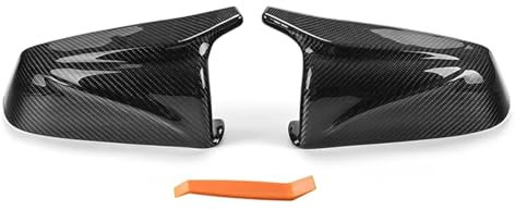 Auto Spiegelkappen Für E60 E61 E63 E64 2007 2008 2009 Real Carbon Fiber Rückspiegel Abdeckung Horn Flügel Spiegel Gehäuse Auto Zubehör Auto Rückspiegel Kappe