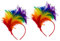 Alasum 10 Stk Feder Stirnband Haarband Mit Federn Fascinator Im Stil Der 20er Jahre Stolz Zeug Karnevals-stirnband Damen-fascinatoren Federkopfbedeckung Halloween Lgbt-kopfschmuck Metall