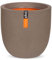 Capi Europe - Blumentopf Kugel Smooth NL - 35x34 - Warm Taupe - Öffnung Ø29 - Blumentopf für den Innen- und Außeneinsatz - Bruchsicher - 100% recycelbar - KWT932