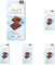 Lindt - Tablette LES PYRENEENS - Chocolat Noir fondant, 150g (Lot de 5)