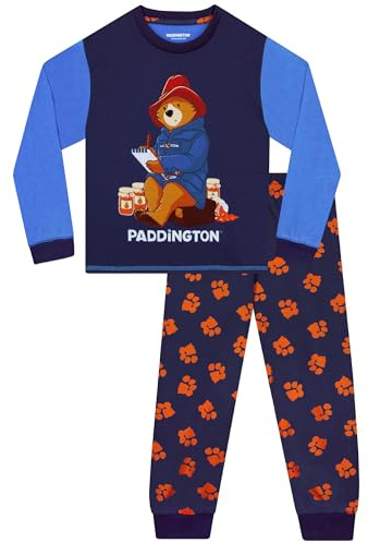 Paddington Bear Schlafanzug Jungen | Langarm Schlafanzug Kinder | Schlafanzüge Für Jungen | Pyjama Kinder