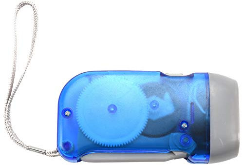 Quystetes Hand- LED-Taschenlampe, Laterne, Dynamo-Taschenlampe, Mini-Taschenlampe, Notfall, Heim-Dynamo-Taschenlampe, selbstaufladendes Handlicht