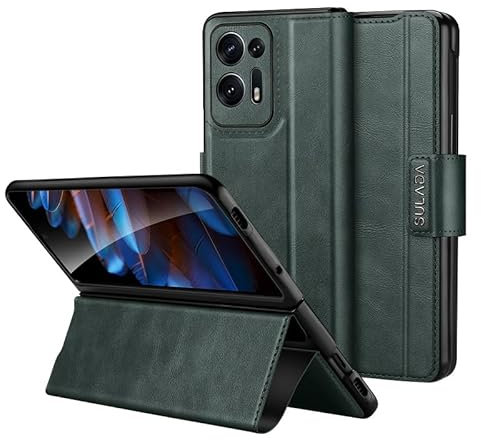 Custodia posteriore per smartphone Compatibile con VIVO X Flod 2 Custodia Full Body, Custodia Compatible with Telefono Sottile Magnetica in Pelle Folio Flip, Custodia Protettiva Antiurto con Protezion
