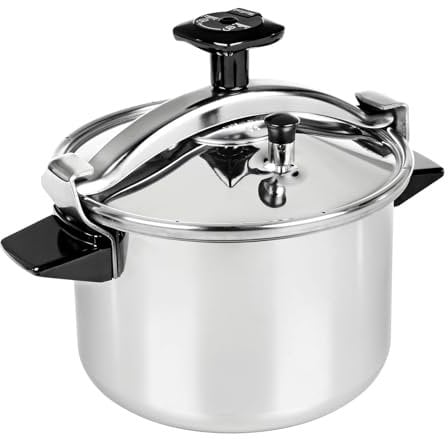 Seb Cocotte-minute 10 L, 7-10 personnes, Autocuiseur inox, Tous feux dont induction, Fabriqué en France, Authentique P0531600