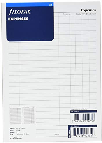 Filofax - Inserti per calendario, formato A5 [in lingua tedesca]
