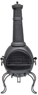 La Hacienda Murcia XL Black Chiminea