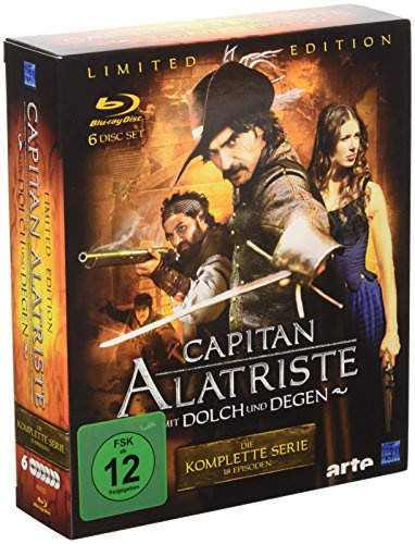 Capitan Alatriste - Mit Dolch und Degen Limited Edition (18 Folgen im 6 Disc Set) (exklusiv bei Amazon.de) [Blu-ray]