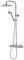 Aqualisa MD110SC Midas 110 mixer shower column with adjustable and fixed heads, Chrome
