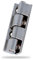 Amig - Bisagra para Armarios, Zamak, Latinado, 40 X 9 mm, Desmontable, Material resistente y duradero, Fácil de Instalar