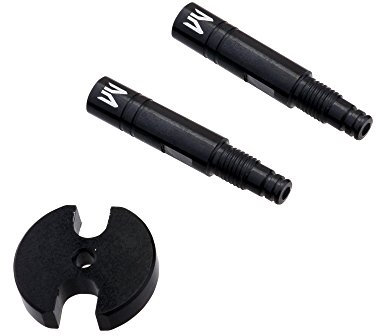 Birzman Valve Extender 20mm with Tool Werkzeuge, Schwarz, Einheitsgröße