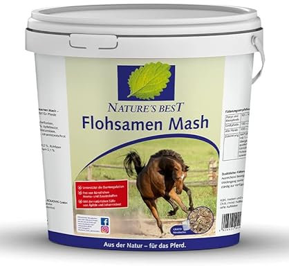 Nature´s Best Flohsamen Mash, 7,5 kg unterstützt den Darm