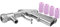 Kit Pistolet de Sablage, Air Siphon Sandblaster Sableuse, Pulvérisateur de Pistolet à Alimentation par Gravité avec 4 Buses en Céramique, Grenaillage Abrasif Sableuse Feed
