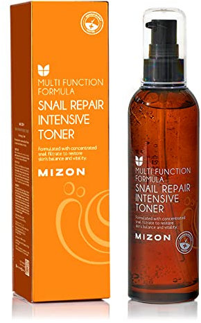 [MIZON] SNAIL REPAIR INTENSIVE TONER (100ml) Koreanische Pflege – Intensive Feuchtigkeitslotion mit Hyaluronsäure & Schneckenmucin – Elastizität, Faltenreduktion und Strahlkraft für empfindliche Haut