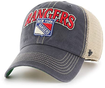 '47 NHL New York Rangers Cap Basecap Baseballcap Tuscaloosa Trucker Navy Kappe