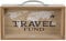 Out of the blue Deko-Accessoire/Spardose aus Holz Travel Funds/Größe: 21x16,5x7,5 cm