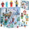 Calendario de Adviento de Navidad para niños con mini figuras de juguete, 24 figuras de Navidad diferentes, figuras construibles sorpresa para niños, adolescentes, niños, niñas, nuevos juguetes 2020
