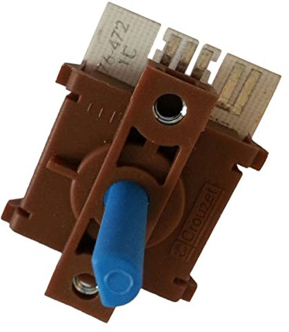 Potentiomètre de four 10 positions SCHOLTES, Acier inoxydable, Électrique, Front, COOKING OVEN