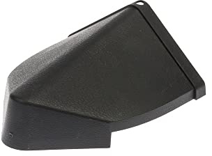 Envirotile Plastic Roof Tiles - Hip End Cap - Anthracite Black - Standard Finish