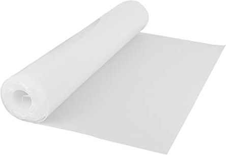 Feuille de caoutchouc de silicone blanc 500 x 500 mm 1/2/3/4/5 mm, tapis translucide en caoutchouc résistant aux hautes températures (épaisseur : 1 mm)