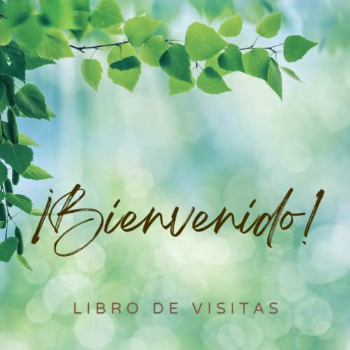 ¡BIENVENIDO! Libro de visitas: Libro para recuerdos, agradecimientos y reseñas, ideal para alquilar en Airbnb o Vrbo de casas de campo, casas de vacaciones, casas de huéspedes, casas de lago o de río