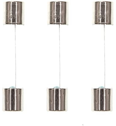 HUABAN 25 Stück F5AL250V 5A 5 Amp 250V 6 * 30mm Flinke Glassicherung