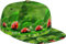 Lustige Ladybug Fashion Baseball Cap mit Flacher Krempe - geeignet für tägliche Ausflüge Sport Outdoor für alle Jahreszeiten Schwarz