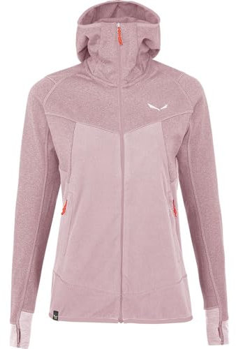 Salewa Puez Hybrid Polarlite Hooded Fleece Women, zephyr melange, XS