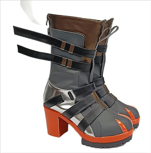 ERIMEI Sparkle Cosplay Stiefel Schuhe for Alban Knox