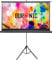 Duronic TPS75 16/9 schermo di proiezione opaco, per case, uffici, scuole, teatri e cinema, con treppiede| Schermo da 75” – area proiettata 166 x 93| Montabile a parete o a soffitto