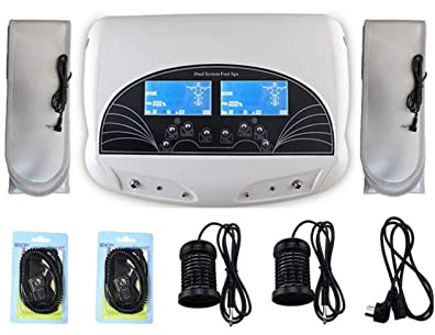 GNbow Detox Foot Spa Machine, Negative Ion Detox Foot Massage Bath Machine Cell Cleanse, Foot Detox Spa Ion Cleanse Chi Machine for Home Use Beauty Club Salon