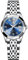 OLEVS Uhr Damen Silber Edelstahlband Analoger Quarz Damenuhr Klassisches Luxus Blau Kleines Gesicht Römische Ziffern Diamanten Uhr Damen Leuchtend Wasserdicht mit Datum Watches for Women