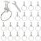 Greenhouse Nuts and Bolts,20 Sets Greenhouse Aluminium T Head Greenhouse Bolts and Rings Greenhouse Creating Suspension Anchors Point in Glazed Steel Channels to Plant Clips for Climbing Plants