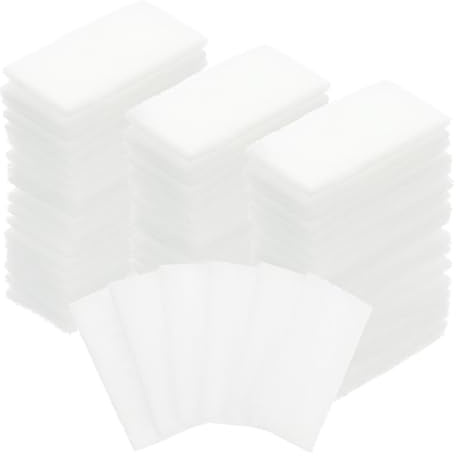 PATIKIL Aroma-Pads, 100 Stück Luftbefeuchter-Ersatzfilter Parfüm-Diffusor-Pad zur Erhaltung des Duftes Luftreiniger, Weiß (1,73 x 0,83 Zoll)