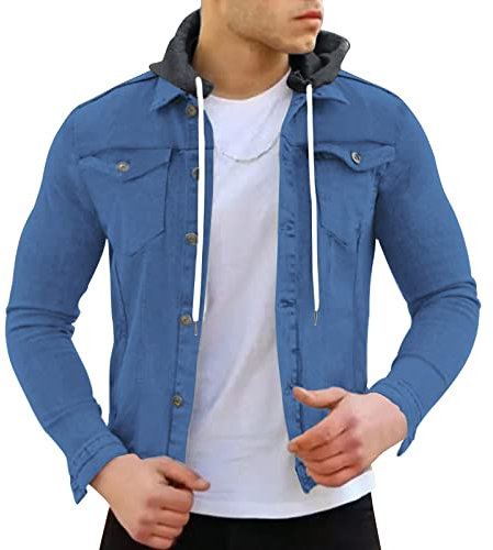 TYUIOP giubbotto moto uomo pelle vintage giacca uomo pelle vintage tute calcio uomo antivento uomo maglia termica uomo trekking camicie uomo in lino con due tasche felpa elegante uomo maglione fucsia