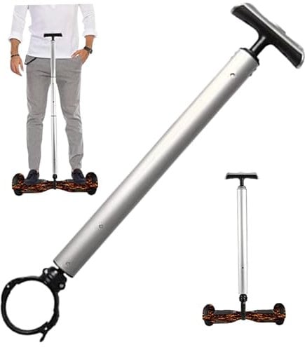 Scooter-Stangen verstellbare Höhe Aluminiumlegierung Hoverboard Griff rostsicheres stabiles Sicherheitsbilanz Scooterzubehör für elektrische intelligente Selbstausgleichwagen