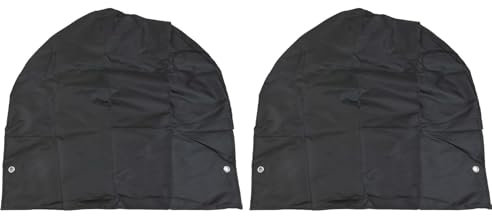 Heavy Duty Pack of 2 Wheel Covers, Suitable for RVs and Caravans, Protects Tyres from Environmental Damage