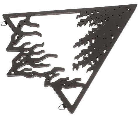 SHINEOFI Decorazione Da Parete Legno Con Alberi Di Montagna Arte Da Parete Geometrica Legno Per Casa Ufficio E Camera Da Letto Ornamento Artistico Per Decorazioni Murali