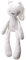 THINCAN Peluche de conejo para dormir de muñecas para muñecas, juguete cómodo para muñecas, juguete de peluche para niños, juguete para dormir B