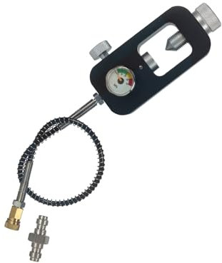 Heavy Duty Diving Fill Station Air Tanks Adapter High Pressure Tap Accessories for Diving Air Bottle Underwater Function Charging Adapter