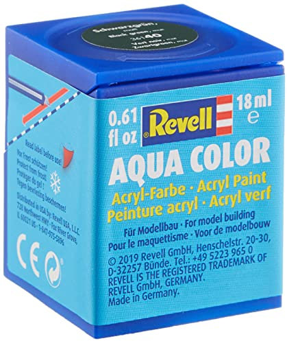 Revell - 36140 - Peinture pour Maquette - Aqua Noir-Vert Mat