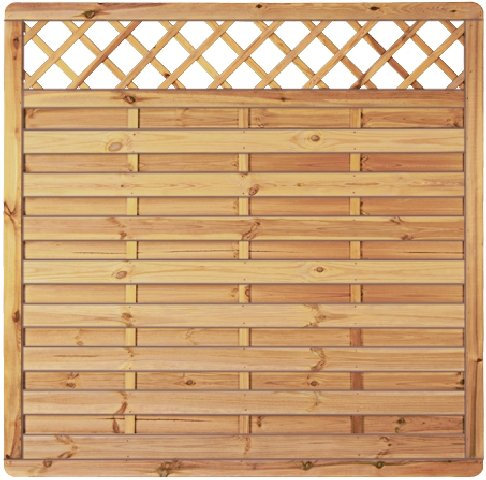 GreenSeason Lamellenzaun London Ranki B180 x H180 cm.