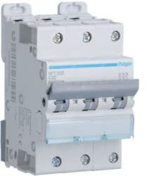 disjoncteur hager - 3 pôles - 32a - 6ka - courbe c - vis