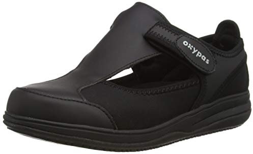 Oxypas Medilogic 'Candy' Leichtgewichtige, waschbare Stillschuhe für Mediziner (EU-Größe 42, Schwarz)