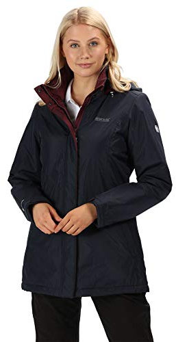 Regatta Femme Blanchet Ii Waterproof And Thermoguard Insulated Jacket, Bleu Marine, 44 EU