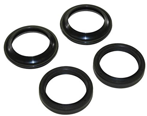 Citomerx Gabelsimmerringe Staubkappen Set 48x58x9,5 mm vgl. 56-146 | Für KAWA GTR KLZ VN ZR ZRX ZX-10R ZX-12R ZX-7R ZXR ZZR Suzuki DL GSR GSX GSX-R TL VZ Yamaha BT FZ1 FZ8 FZR TDM VMX-12 XJR XP