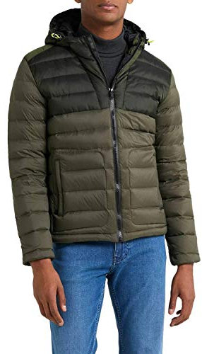 Hackett Herren Jacke Amr Core Ski Jacket, Grün (Dark Olive 768), X-Large (Herstellergröße: XL)
