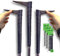 Alien Pros Golf Grip Wrapping Tapes (3-Pack) - Innovative Golf Club Grip Solution - Enjoy a Fresh New Grip Feel in Less Than 1 Minute (3-Pack, Black Magic)